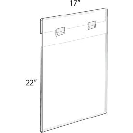 Global Approved 182737 Acrylic Large Poster Frame 17" x 22" Acrylic 1 Piece