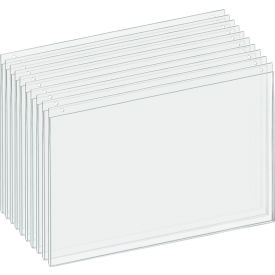 Global Approved Horizontal Wall Mount Acrylic Sign Holder 17" x 11" Acrylic - Pkg Qty 10