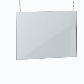 Global Approved 172718 Acrylic Hanging Poster Frame 24" x 18" Acrylic 1 Piece