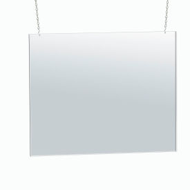 Global Approved 172722 Acrylic Hanging Poster Frame 28" x 22" Acrylic 1 Piece