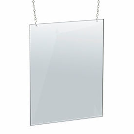 Global Approved 172738 Acrylic Hanging Poster Frame 18" x 24" Acrylic 1 Piece