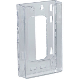 Global Approved 252428 Single Tri-Fold Wall Mount Brochure Holder 4.625" x 7.75" - Pkg Qty 10