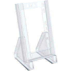 Global Approved 252300 Single Pocket Tri-Fold Countertop Brochure Holder 4.5" x 7.75" - Pkg Qty 10