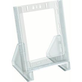 Global Approved 252301 Single Pocket Bi-Fold Size Countertop Brochure Holder 6.25"x7.75"-Pkg Qty 10