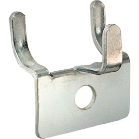 Global Approved Metal Prong Hook For Slatwall/Pegboard 1.25" High - Pkg Qty 20
