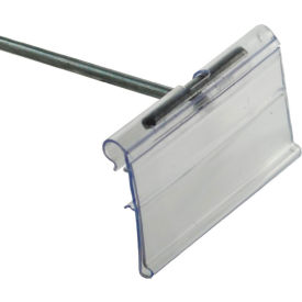 Global Approved 700840 Flip Scan Label Holder 1.25" x 2" - Pkg Qty 50
