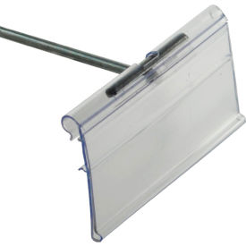 Global Approved 700843 Flip Scan Label Holder 1.5" x 3" - Pkg Qty 50
