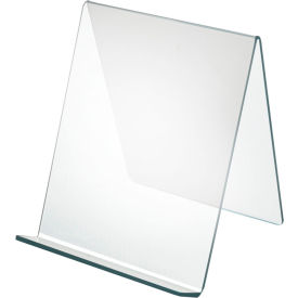 Global Approved 515450 Acrylic Easel W/ 1.75" Lip 9" x 10.5" Acrylic - Pkg Qty 10