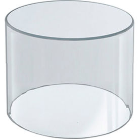 Global Approved 556404 Acrylic Cylinder 4" x 4" Clear 1 Piece