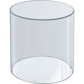 Global Approved 556406 Acrylic Cylinder 4" x 6" Clear 1 Piece