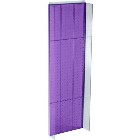 Global Approved 700350-PUR Pegboard Powering 13.75" x 44" Purple 1 Piece