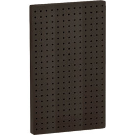 Global Approved 771322-BLK Pegboard Wall Panel 13.5" x 22" Black Solid - Pkg Qty 2