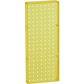 Global Approved 770820-YEL Pegboard Wall Panel 8" x 20" - Pkg Qty 2