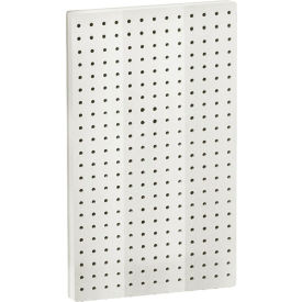 Global Approved 771322-WHT Pegboard Wall Panel 13.5" x 22" White Solid - Pkg Qty 2