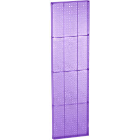 Global Approved 771660-PUR Purple Pegboard Wall Panel 16" x 60" - Pkg Qty 2
