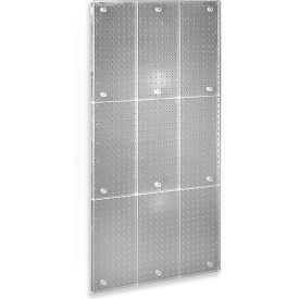 Global Approved 700248-CLR Pegboard Wall Panel 24" x 48" Clear 1 Piece