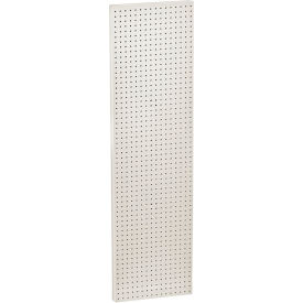 Global Approved 771660-WHT White Pegboard Wall Panel 16" x 60" - Pkg Qty 2
