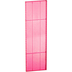 Global Approved 771344-PNK Pegboard Wall Panel 13.5" x 44" - Pkg Qty 2