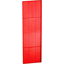 Global Approved 771344-RED Pegboard Wall Panel 13.5" x 44" - Pkg Qty 2