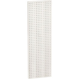 Global Approved 771344-WHT Pegboard Wall Panel 13.5" x 44" - Pkg Qty 2
