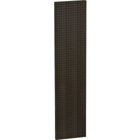 Global Approved 771360-BLK Pegboard Wall Panel 13.5" x 60" - Black Solid - Pkg Qty 2