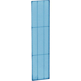 Global Approved 771360-BLU Pegboard Wall Panel 13.5" x 60" Blue Opaque - Pkg Qty 2