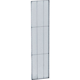 Global Approved 771360-CLR Pegboard Wall Panel 13.5" x 60" Clear Opaque - Pkg Qty 2