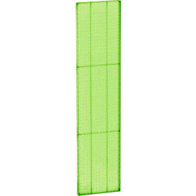 Global Approved 771360-GRE Pegboard Wall Panel 13.5" x 60" Green Opaque - Pkg Qty 2