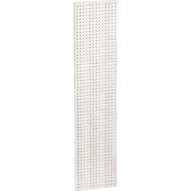 Global Approved 771360-WHT Pegboard Wall Panel 13.5" x 60" White Solid - Pkg Qty 2