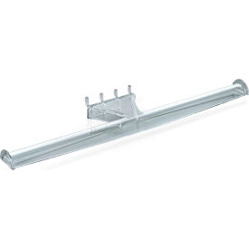 Global Approved 800020 Bracelet Bar For Pegboard/Slatwall Clear 15.875" Wide Flexible - Pkg Qty 4