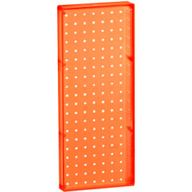 Global Approved 770820-ORG Pegboard Wall Panel 8" x 20" - Pkg Qty 2