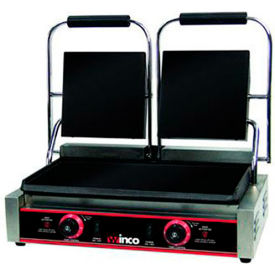 Winco  Dwl Industries Co. ESG-2 Winco ESG-2 Electric Sandwich Grill, Flat Plates, 9", 2 Sets image.