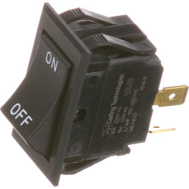 Allpoints M5132 Switch, On/Off Black Rocker For Blodgett, BLOM5132 image.