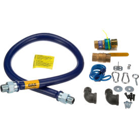 Allpoints 1675KIT48 Hose Kit, Gas - 3/4" x 48" For Dormont, DOR1675KIT48 image.