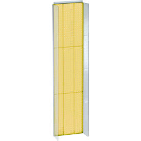 Global Approved 700354-YEL Pegboard Powerwing Display 14"W x 60"H YL 1 Pc