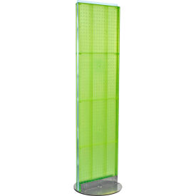 Global Approved 700250-GRE Pegboard Floor Stand 16"W x 60"H GN 1 Pc