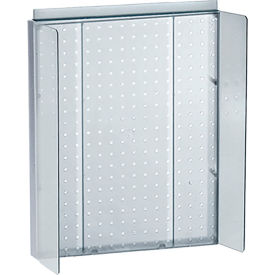 Global Approved 700357-CLR Pegboard Powerwing Display 16"W x 20.25"H CLR 1 Pc