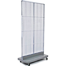 Global Approved 700732-CLR Pegboard Floor Display 32"W x 60"H CLR 1 Pc