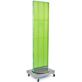 Global Approved 700253-GRE Pegboard Floor Stand 16"W x 66"H GN 1 Pc