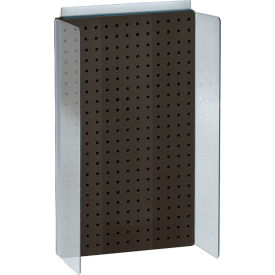 Global Approved 700355-BLK Pegboard Powerwing Display 13.5"W x 22"H BK 1 Pc