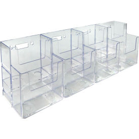 Global Approved 252809 Brochure HLR W/8 Pockets 16.5"W x 7"H CLR - Pkg Qty 2