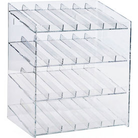 Global Approved 222989 Nail Polish Display  12"W x 14.5"H x 8.5"D CLR 1 Pc
