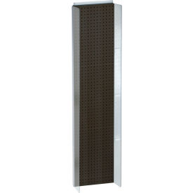 Global Approved 700354-BLK Pegboard Powerwing Display 14"W x 60"H BK 1 Pc