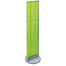 Global Approved 700277-GRE Pegboard Floor Stand 13.5"W x 60"H GN 1 Pc