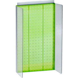 Global Approved 700355-GRE Pegboard Powerwing Display 13.5"W x 22"H GN 1 Pc