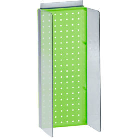 Global Approved 700359-GRE Pegboard Powerwing Display 8"W x 20.625"H GN 1 Pc