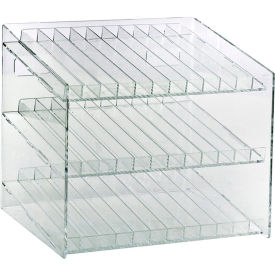 Global Approved 222883 26 Compartment Cosmetic Display 12"W x 10.5"H x 8.5"D CLR 1 Pc