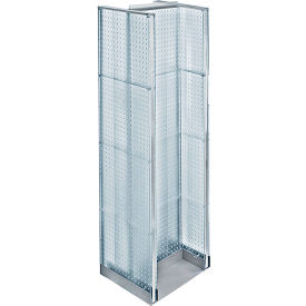 Global Approved 700430-CLR H-Shaped Pegboard Display 16"W x 60"H CLR 1 Pc