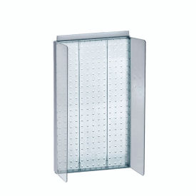 Global Approved 700355-CLR Pegboard Powerwing Display 13.5"W x 22"H CLR 1 Pc