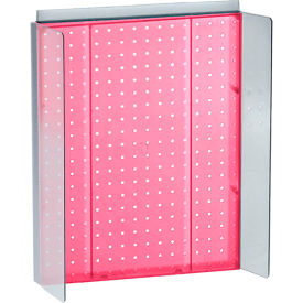 Global Approved 700357-PNK Pegboard Powerwing Display 16"W x 20.25"H PK 1 Pc